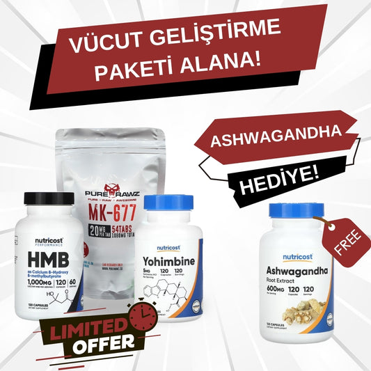 VÜCUT GELİŞTİRME PAKETİ(HEDİYELİ) V1